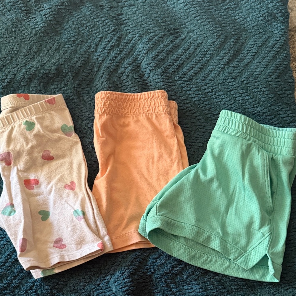 Set of 3 -Kids Colorful Shorts Set
